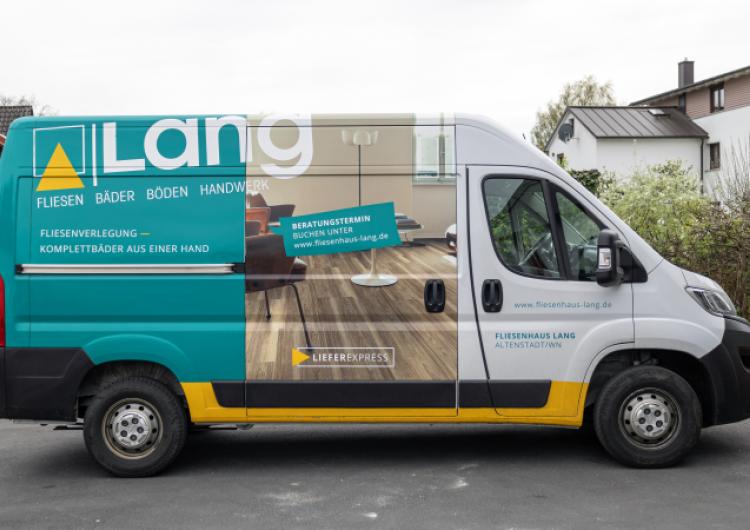 Autobeklebung Fliesen Lang