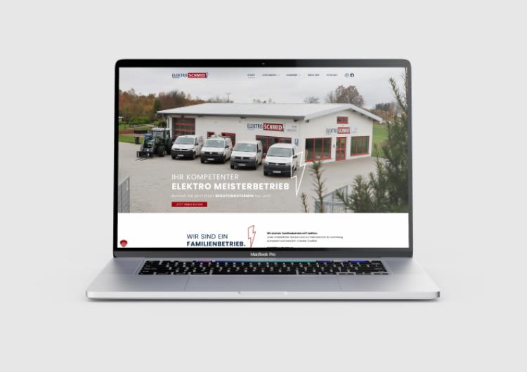 Webseite Elektro Schmid